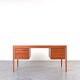 Mid-Century Teak Executive Desk by Torbjørn Afdal for Bruksbo, 1960s.