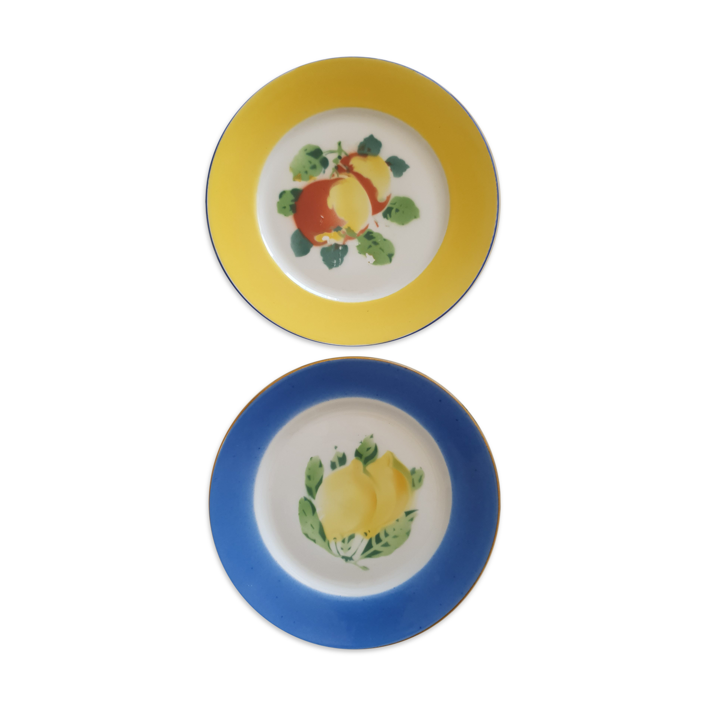 Porcelain plates