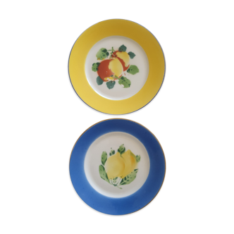 Assiettes en porcelaine