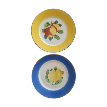 Porcelain plates