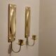 Pair of Mid-Century Swedish Brass Sconces