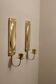 Pair of Mid-Century Swedish Brass Sconces
