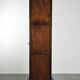 Antique 18th-century Welsh/English oak bookcase/buffet with original glass