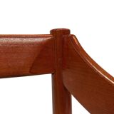 Vintage Carimate chair design by Vico Magistretti