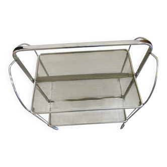 vintage folding dessert trolley from the 1970s