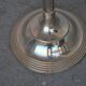 Pair of candlesticks on silver feet
