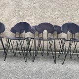 Set of 36 stackable chairs by Walter Leeman for Kusch & Co