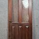 Art Deco period door in solid wood around 1930-1940