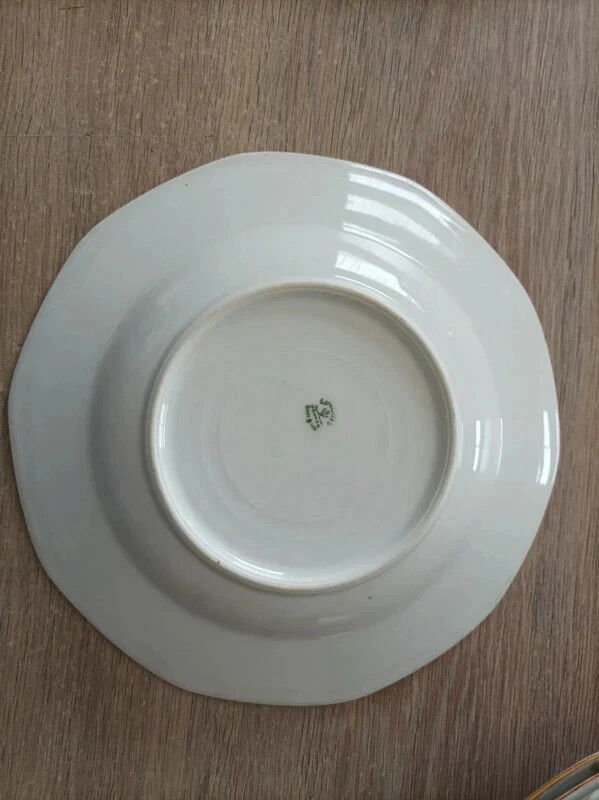 Limoges porcelain soup plates