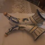 Bretagne locronan tripod vase