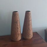Paire de vases tokoname japonais