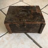 Indian wooden treasure box
