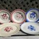 Many old round and long plates from the 60s and 70s.