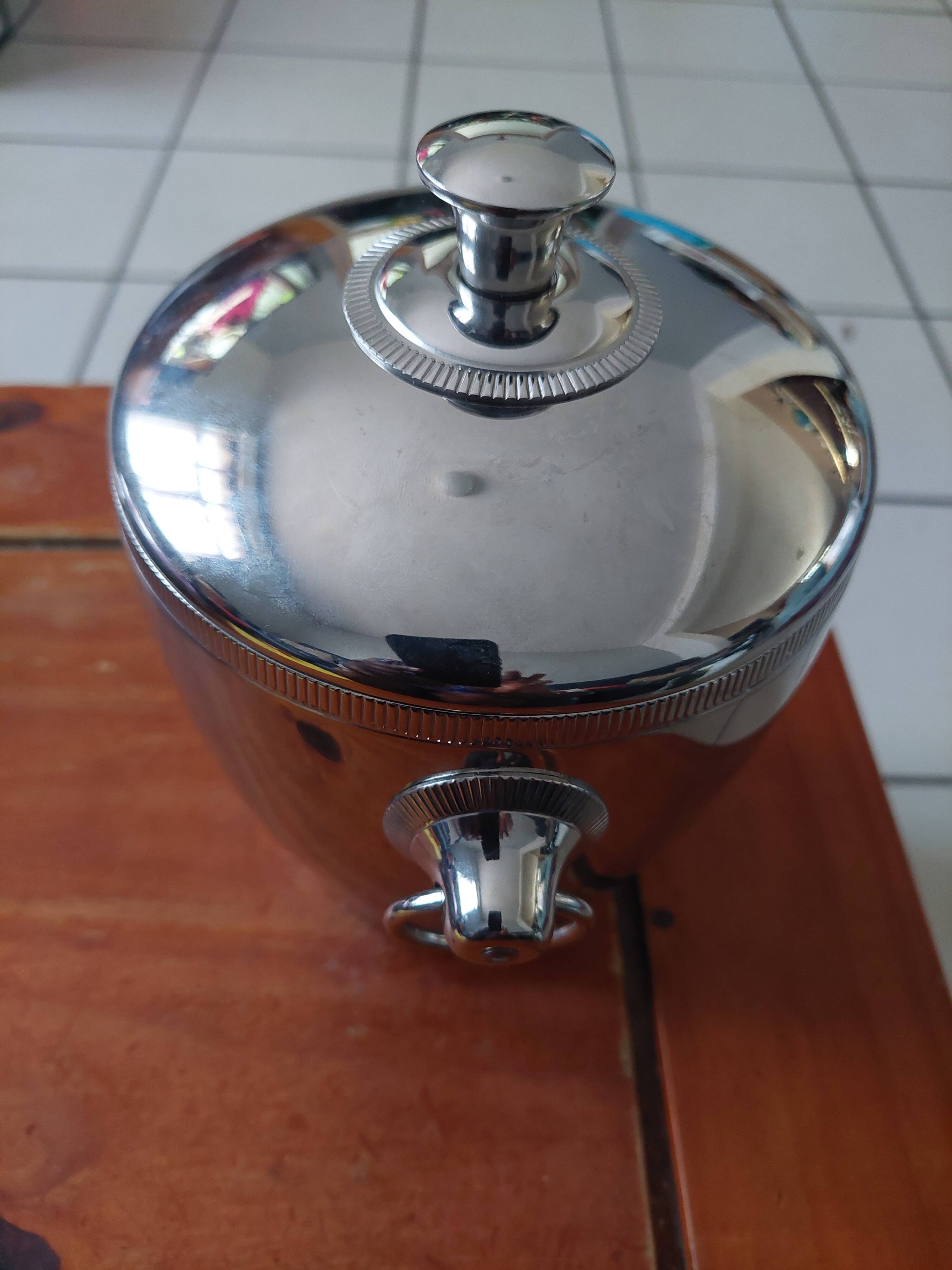 Remy Letang Vintage Stainless Steel Ice Bucket