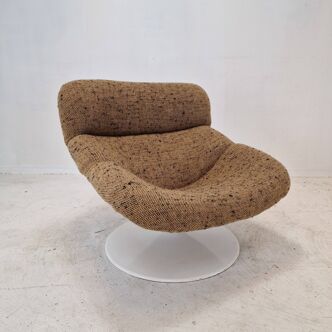 Fauteuil de salon F518 du milieu du siècle par Geoffrey Harcourt pour Artifort, 1970