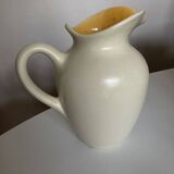 Ceramic pitcher vase in the style of chambost vallauris 1950