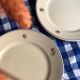 Badonviller Porecelaine Dessert Plates
