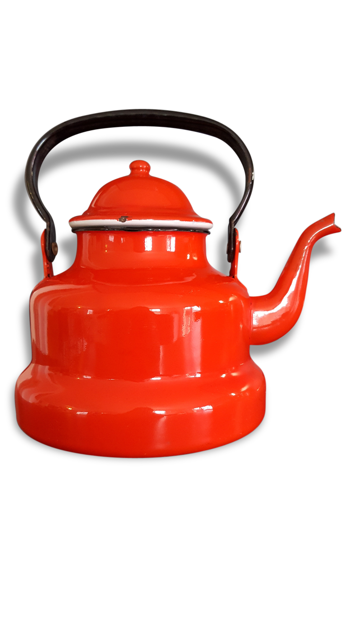Red japy teapot