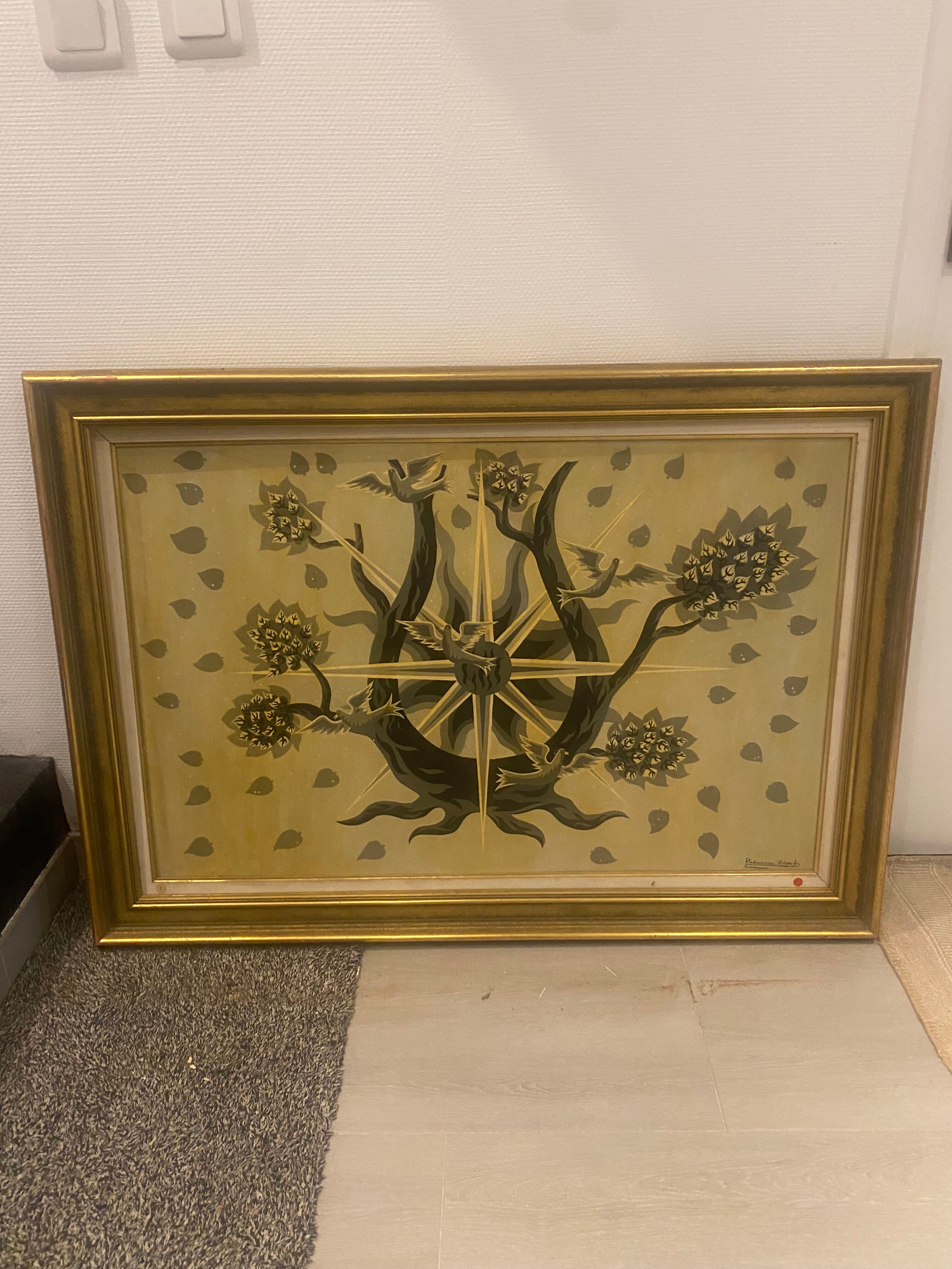 Tableau huile sur toile