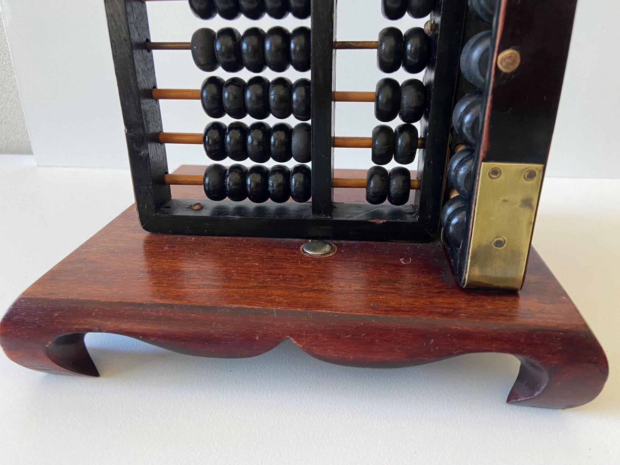 Antique Traditional Chinese Abacus "Suanpan" 1940-1950 Vintage