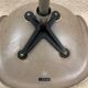 Chaise Eames fibre de verre grise Herman Miller