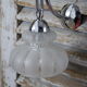 Wall light mounted Lantern old, glass and chrome