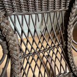 Rocking-chair wicker