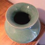 Light green ceramic vase