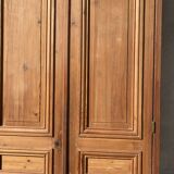 Old three-door closet