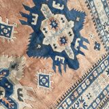 Vintage Turkish carpet Kars Anatolia handmade 224x324 cm