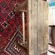 Petite table de ferme ancienne en bois massif – Patine authentique