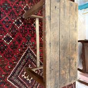 Small antique farmhouse table in solid wood – Authentic patina