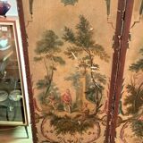 Louis XVI period screen, oil on canvas