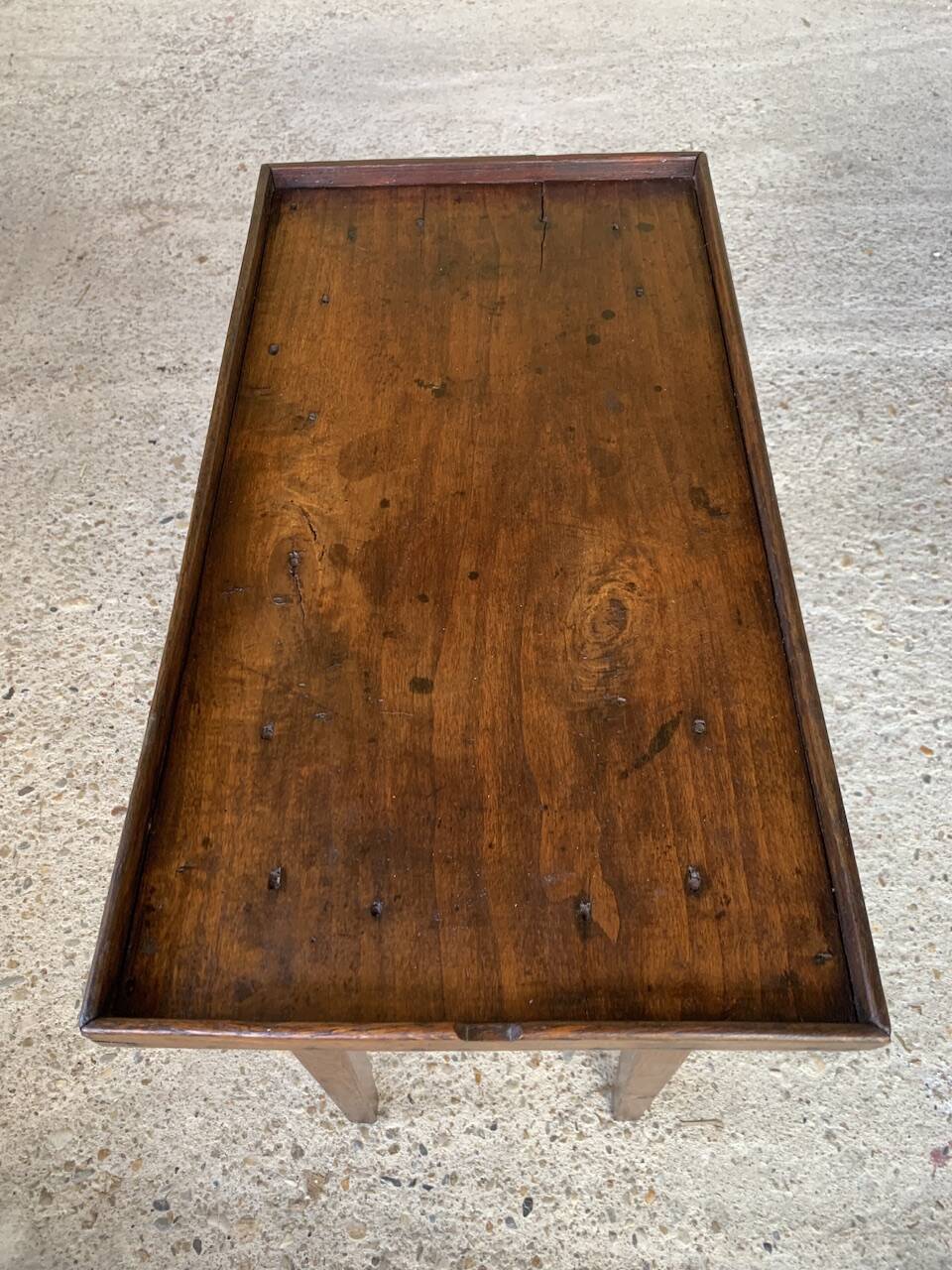 Small console / Side table in walnut 19th century