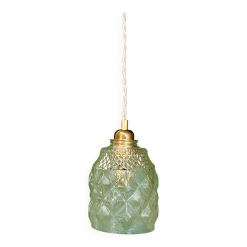 Vintage glass suspension globe