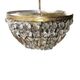 Crystal basket chandelier