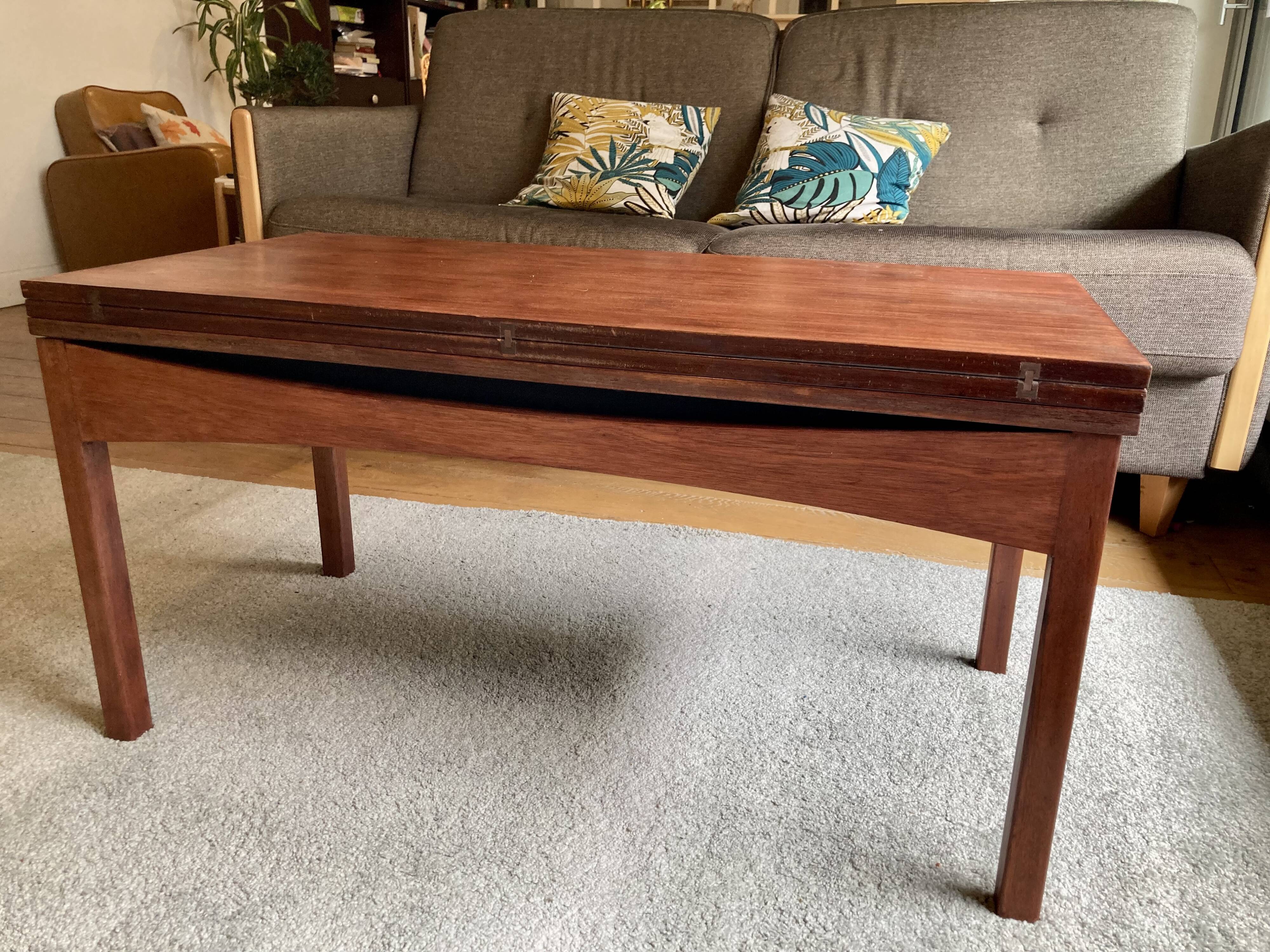 Transformable coffee table - A. Ducrot