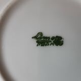 Large round Limoges porcelain dish