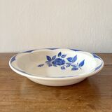 Corsica floral decoration hollow dish, Digoin Sarreguemines