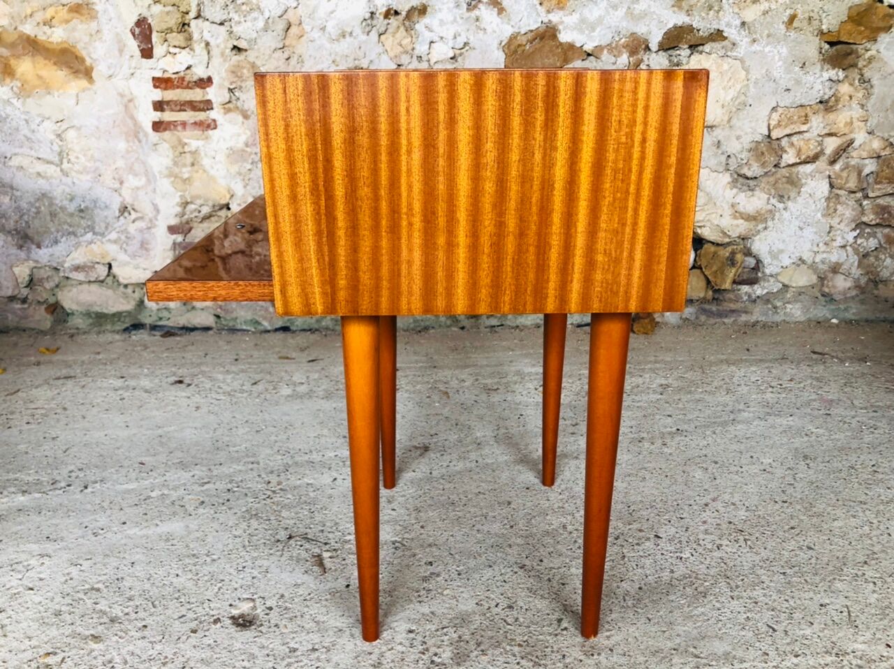 Vintage bedside, scandinavian style, circa 60