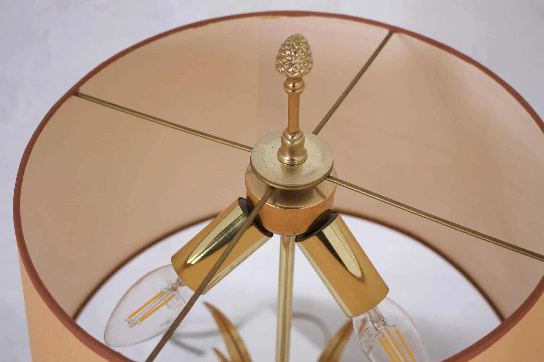 Paire de lampes Médicis style Maison Jansen.