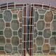 Pair of stained glass windows