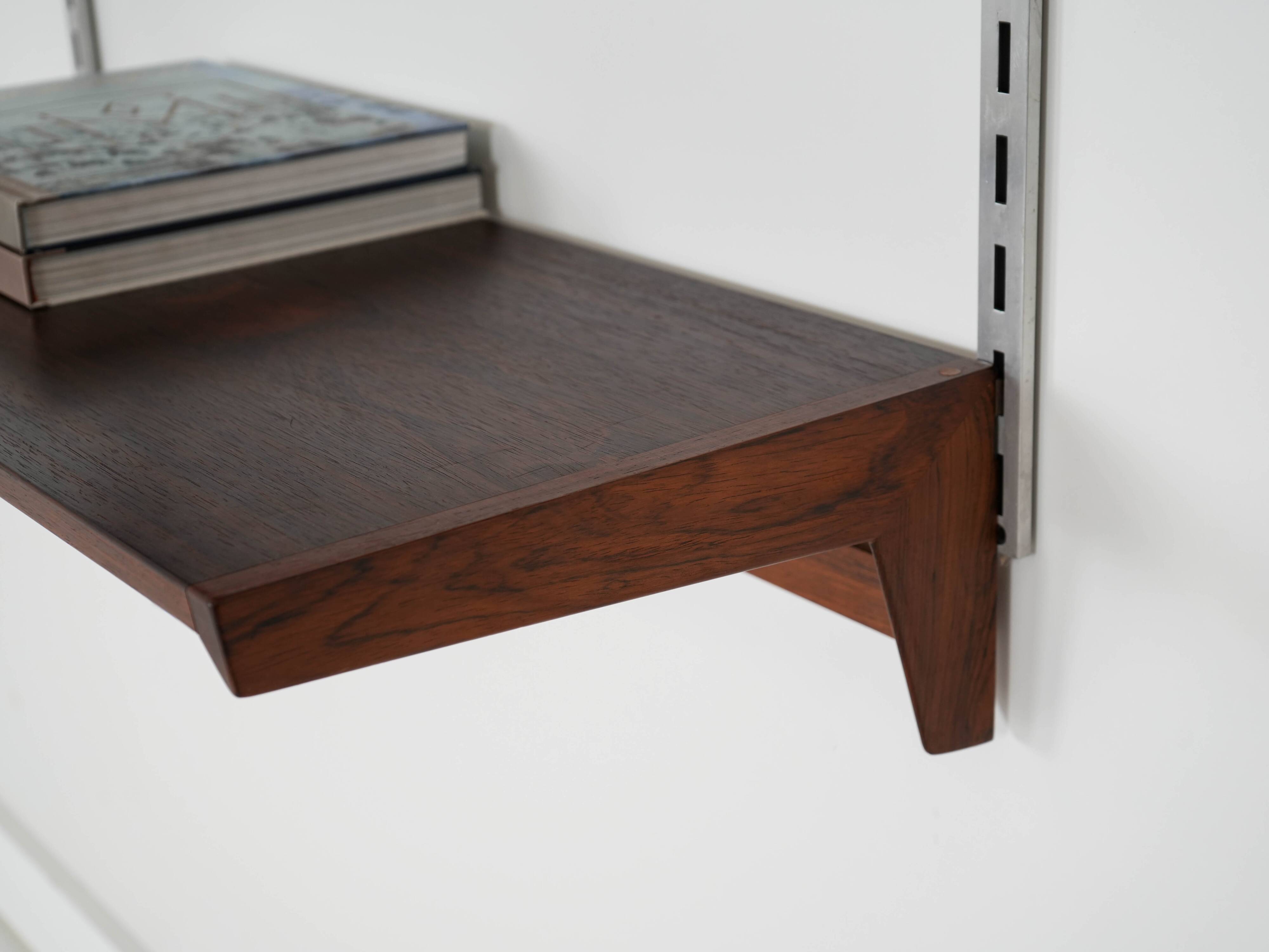 Rosewood modular shelving unit, Danish design, 1960s, designer: Kai Kristia