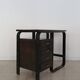 Giuseppe Pagano Pogatschnig Italian Dark Wood Desk for Gino Maggioni, 1940s