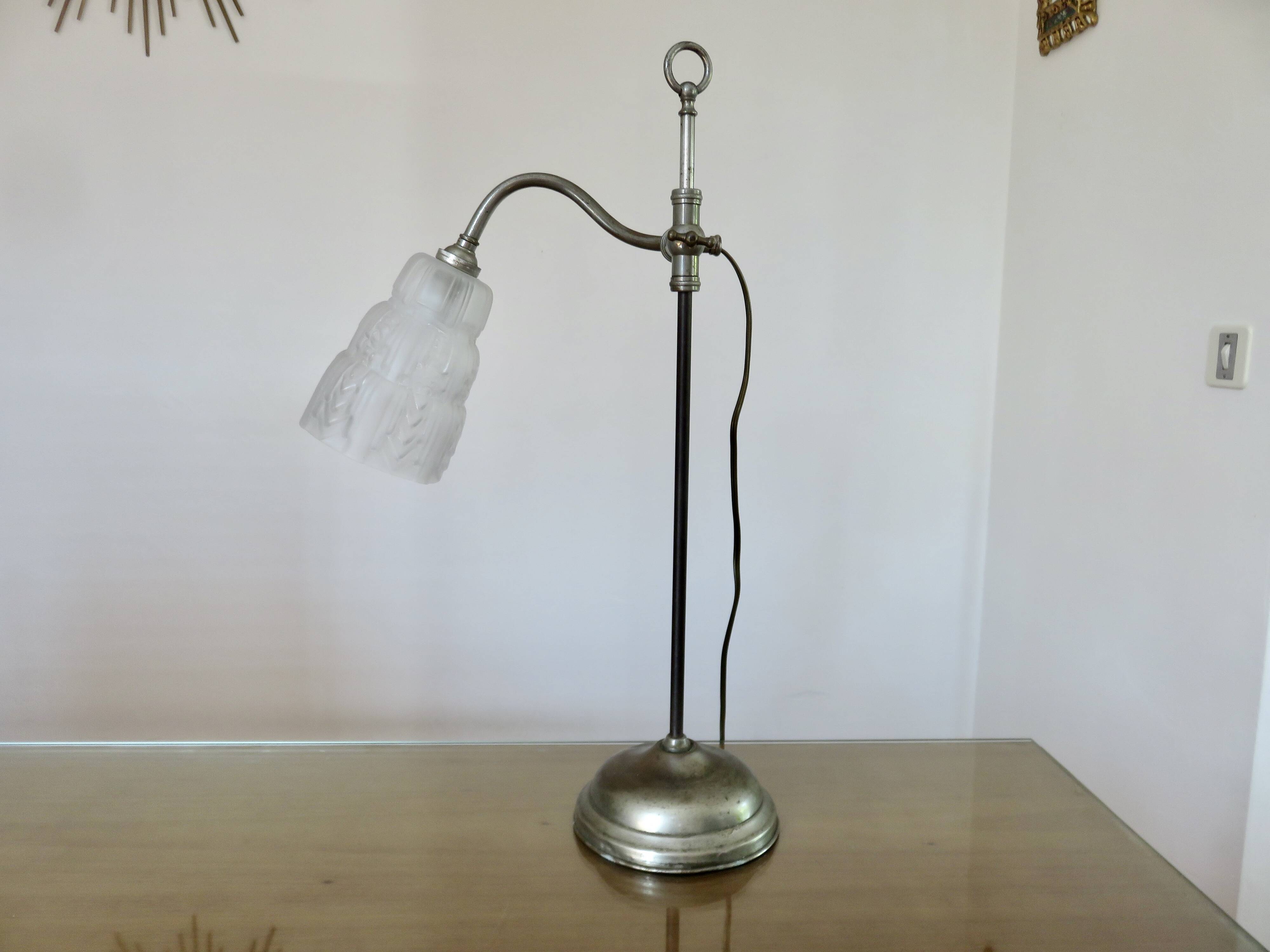 Jeweler's lamp, art deco, 20s-30s