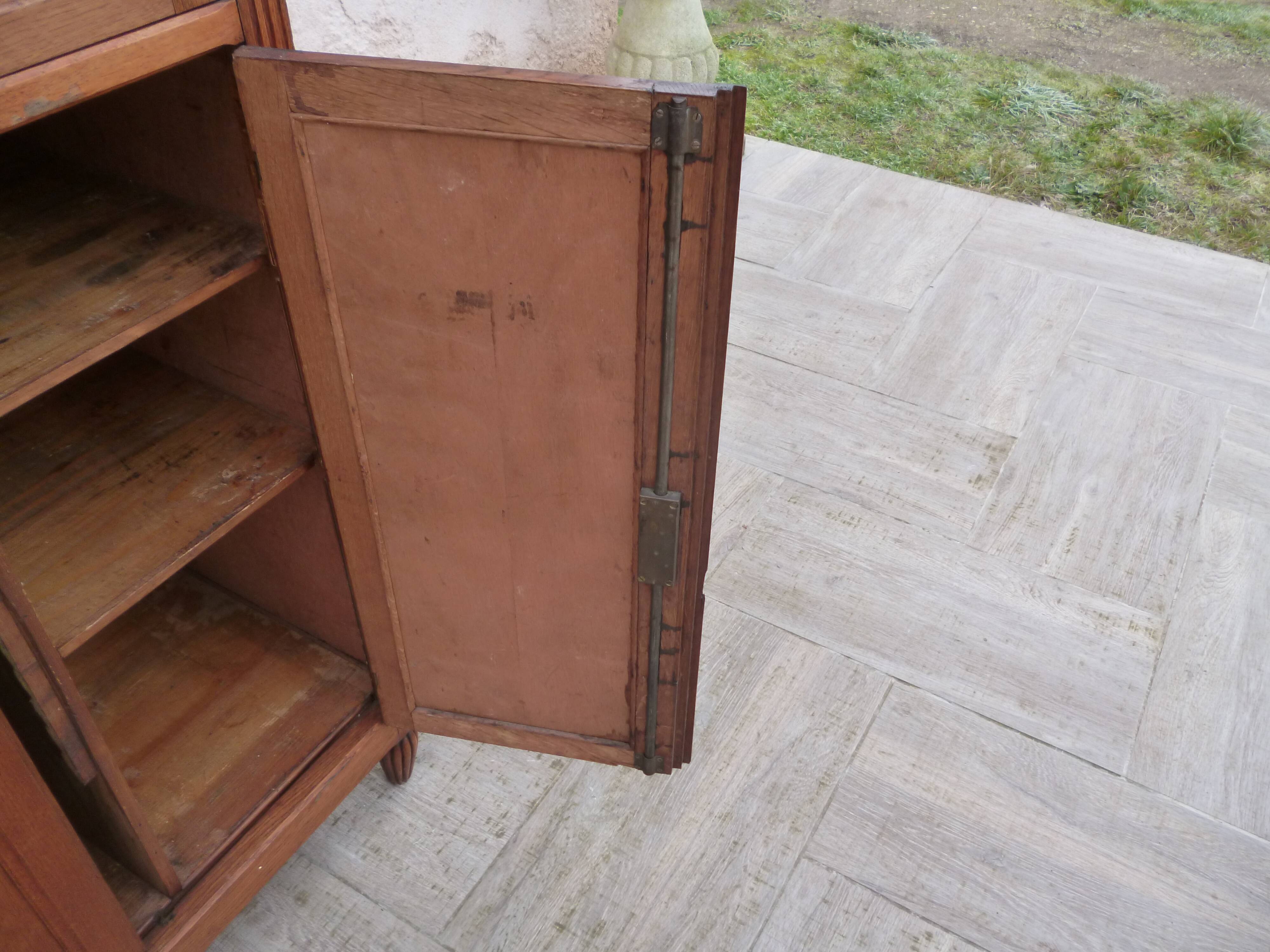 Parisian buffet antique showcase