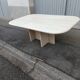 Table basse vintage travertin