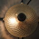 Cut glass ceiling lamp / vintage