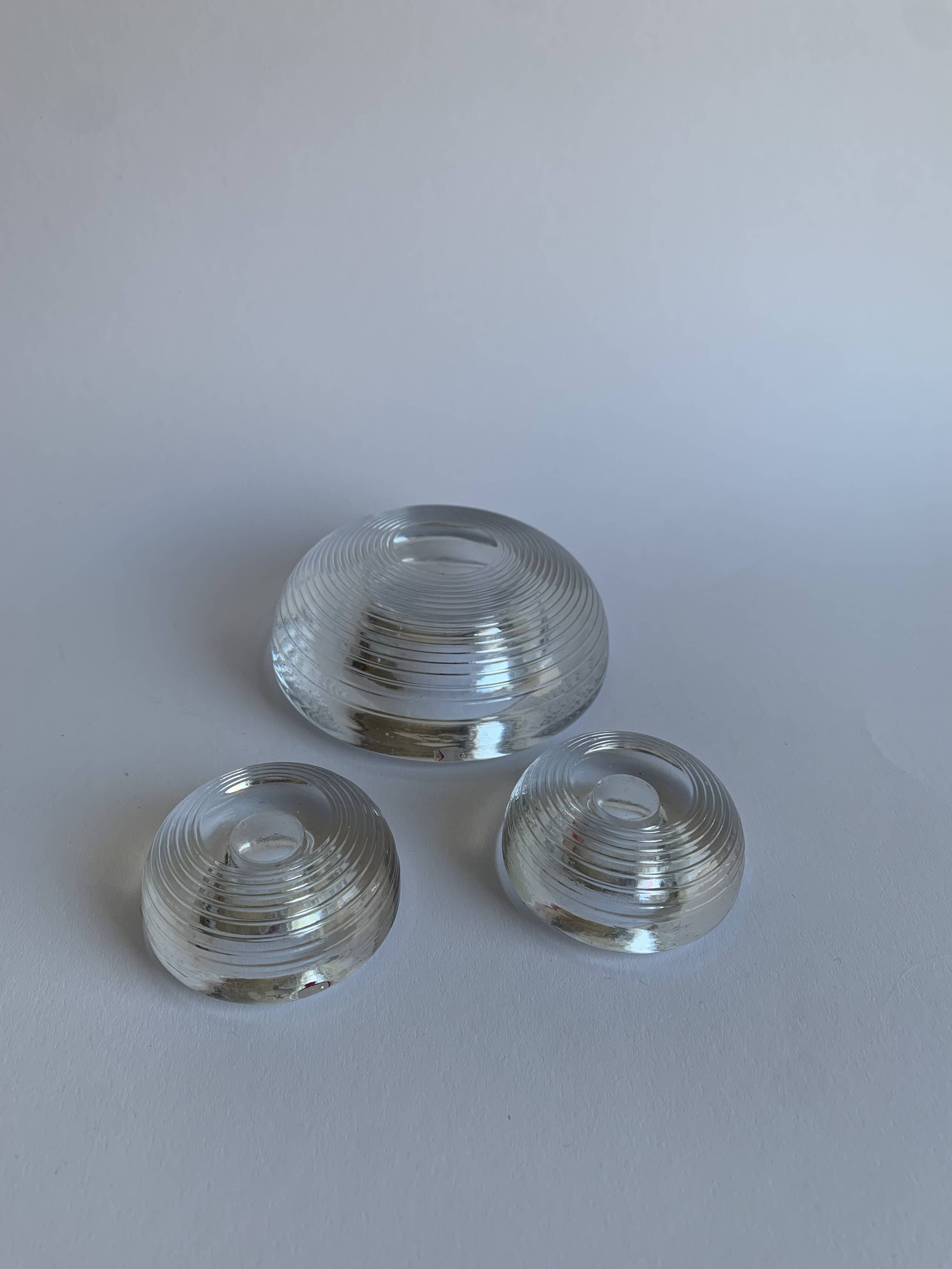 Ensemble de 3 porte-bougies Maaru – Iittala Finlande