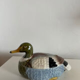 Ceramic duck signed Michel Caugant